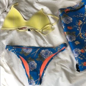 Triangl bikini + bag!!!